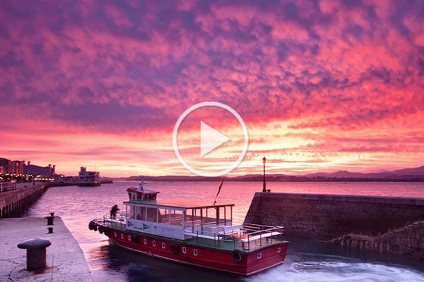santander en movimiento, mario setien, timelapse de santander